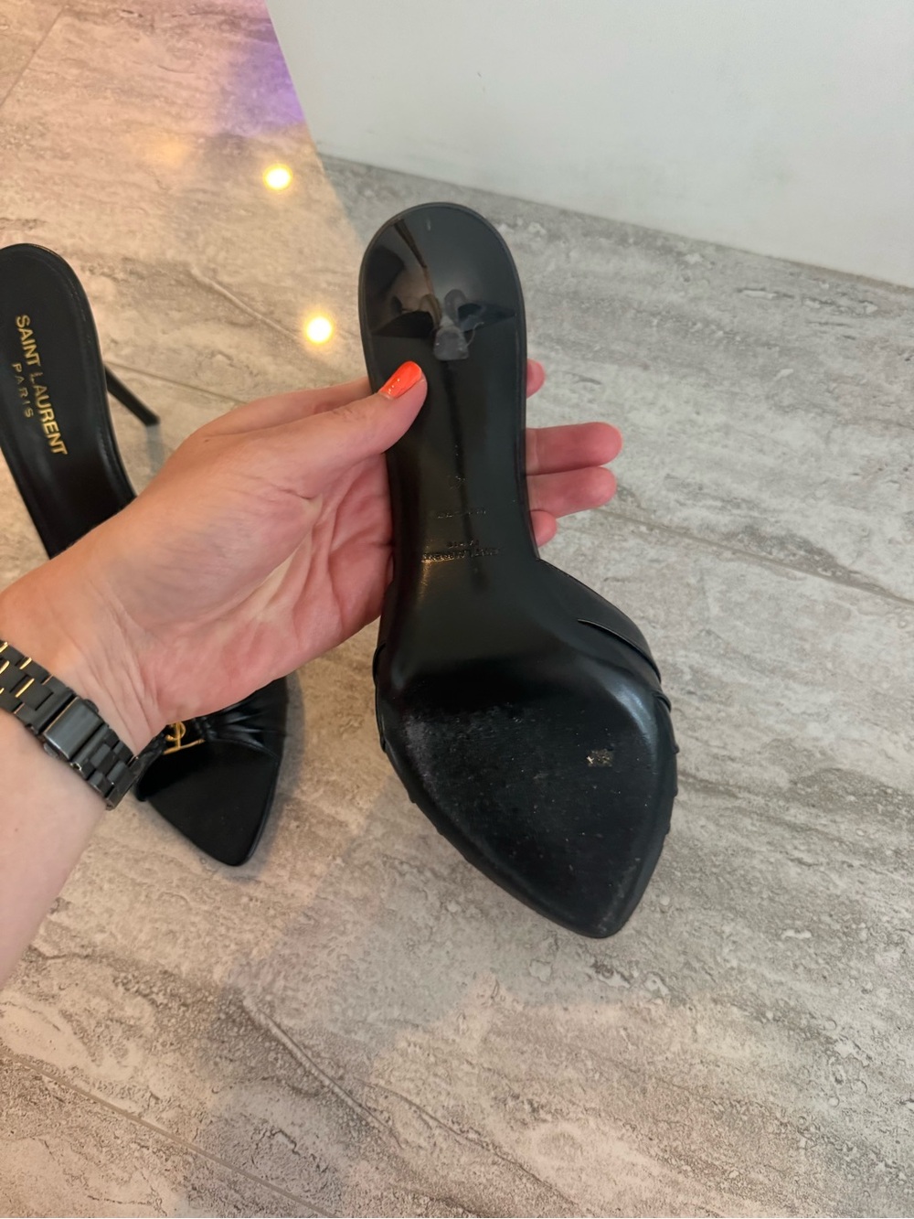 Saint Laurent YSL babylone mule - Picture 7 of 8